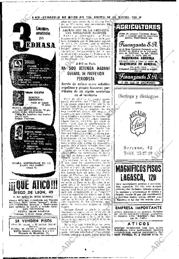 ABC MADRID 31-05-1956 página 46