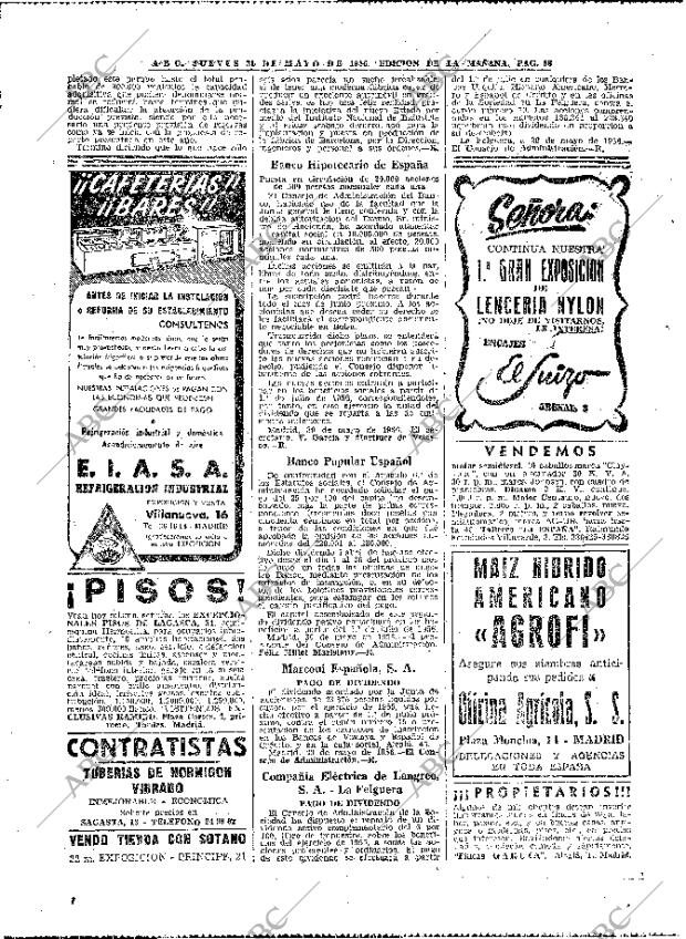 ABC MADRID 31-05-1956 página 58