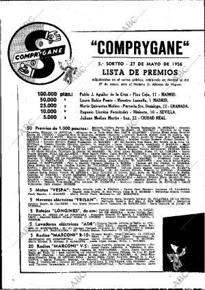 ABC MADRID 31-05-1956 página 6