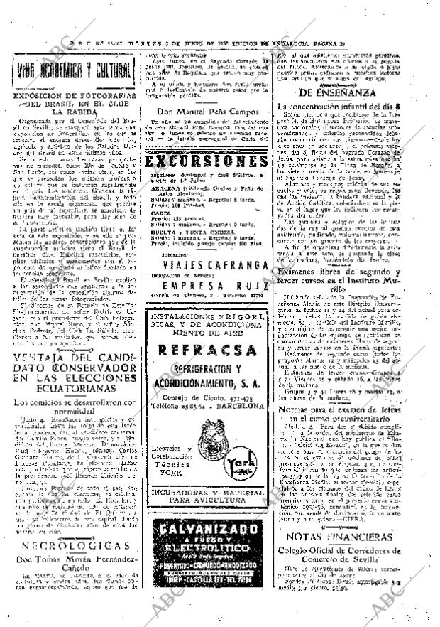 ABC SEVILLA 05-06-1956 página 28