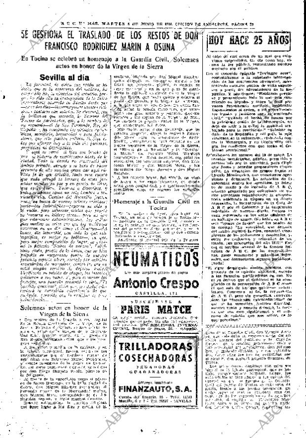 ABC SEVILLA 05-06-1956 página 29