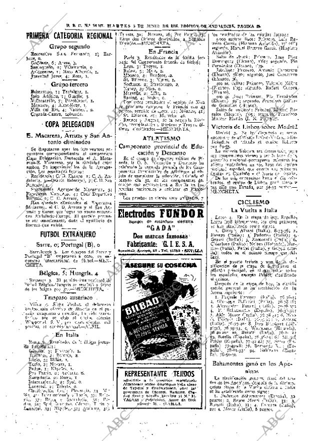 ABC SEVILLA 05-06-1956 página 41