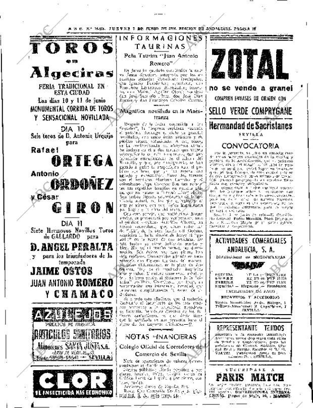 ABC SEVILLA 07-06-1956 página 18