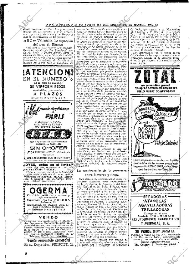 ABC MADRID 10-06-1956 página 66