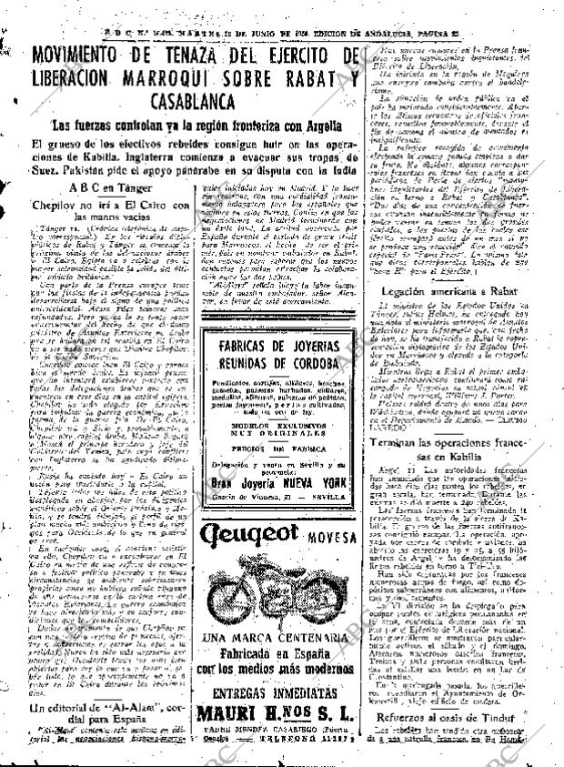 ABC SEVILLA 12-06-1956 página 23