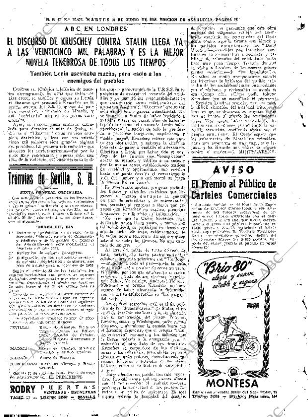 ABC SEVILLA 12-06-1956 página 26