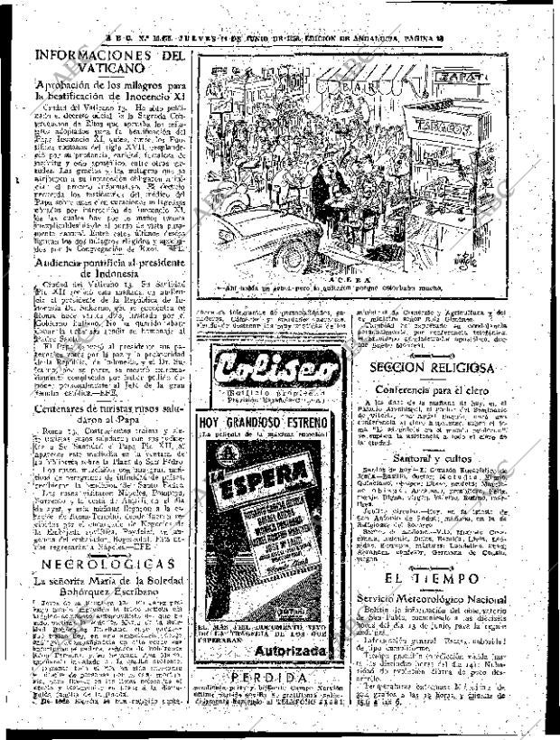ABC SEVILLA 14-06-1956 página 23