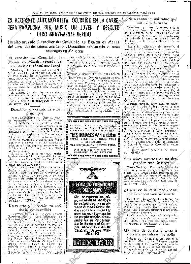 ABC SEVILLA 14-06-1956 página 30