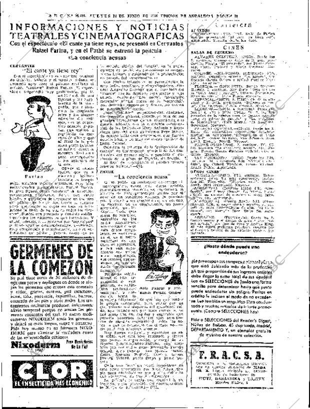 ABC SEVILLA 14-06-1956 página 31