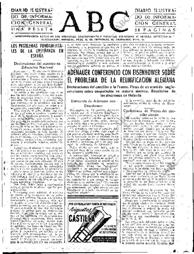 ABC SEVILLA 15-06-1956 página 15