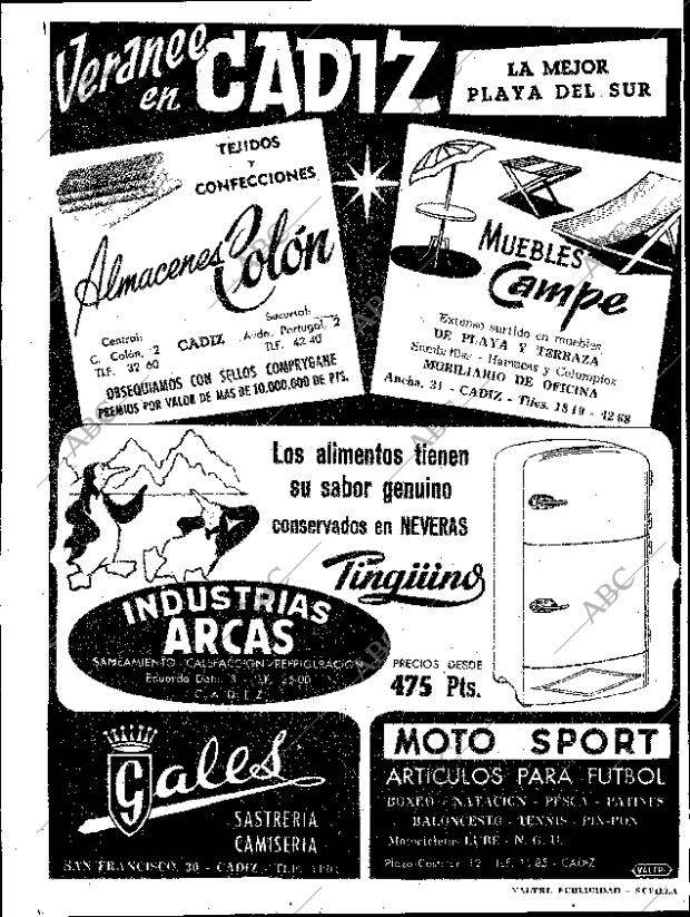 ABC SEVILLA 15-06-1956 página 8