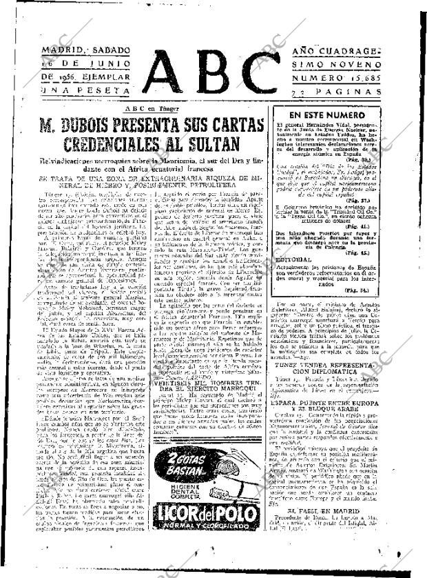 ABC MADRID 16-06-1956 página 31