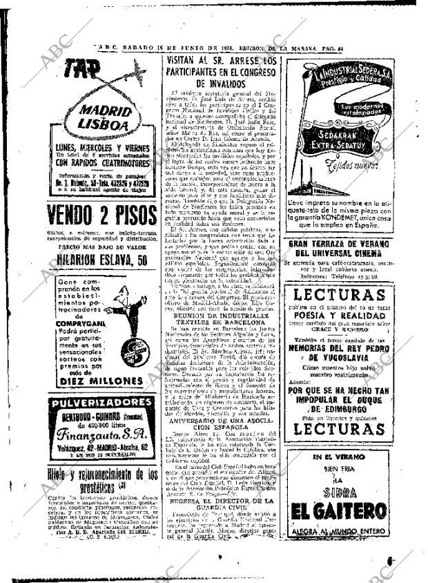 ABC MADRID 16-06-1956 página 44