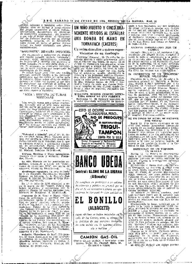 ABC MADRID 16-06-1956 página 58