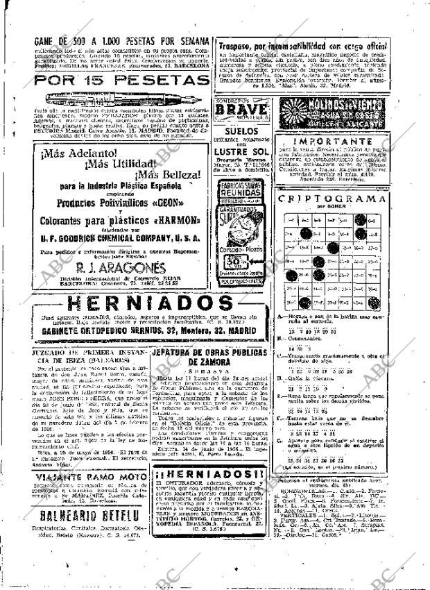 ABC MADRID 16-06-1956 página 71