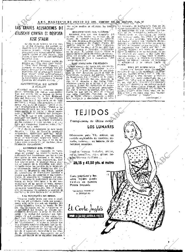 ABC MADRID 19-06-1956 página 25