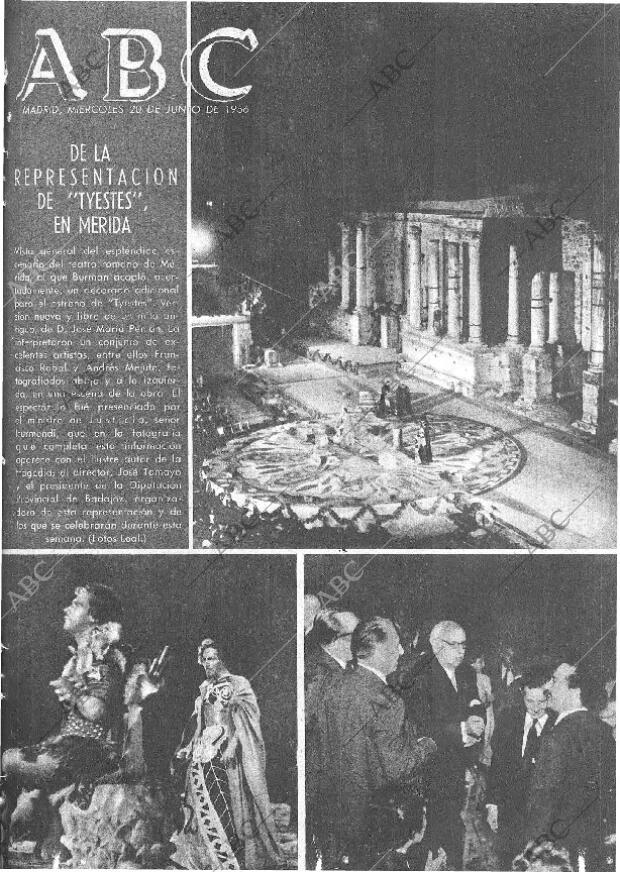 ABC MADRID 20-06-1956 página 1