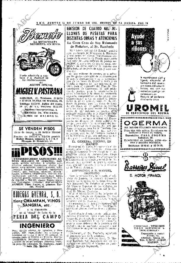 ABC MADRID 21-06-1956 página 24