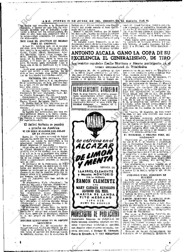 ABC MADRID 21-06-1956 página 46