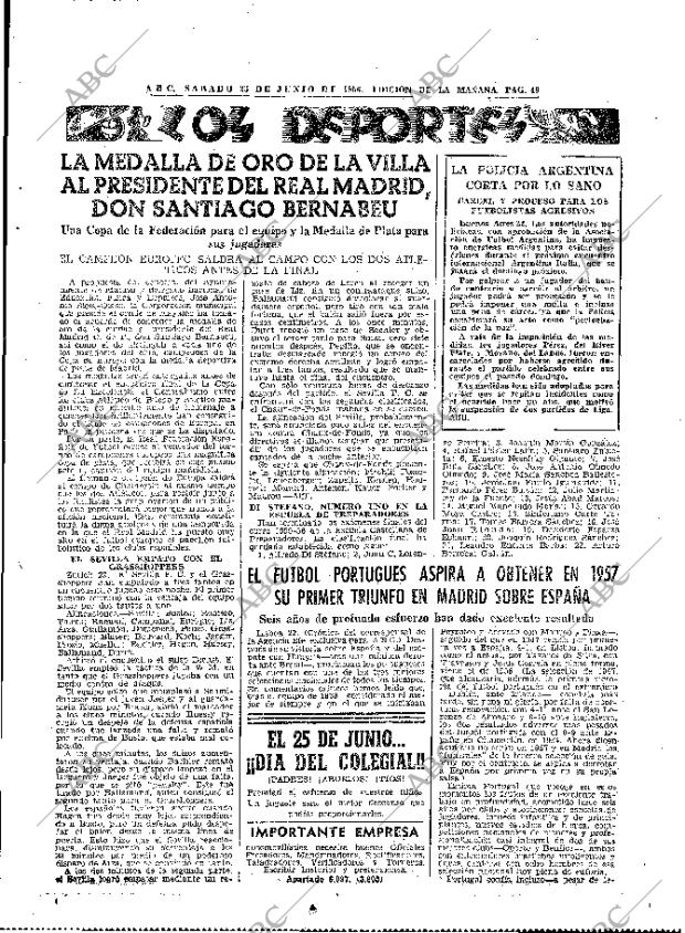 ABC MADRID 23-06-1956 página 49