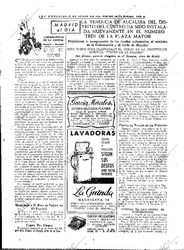 ABC MADRID 27-06-1956 página 39