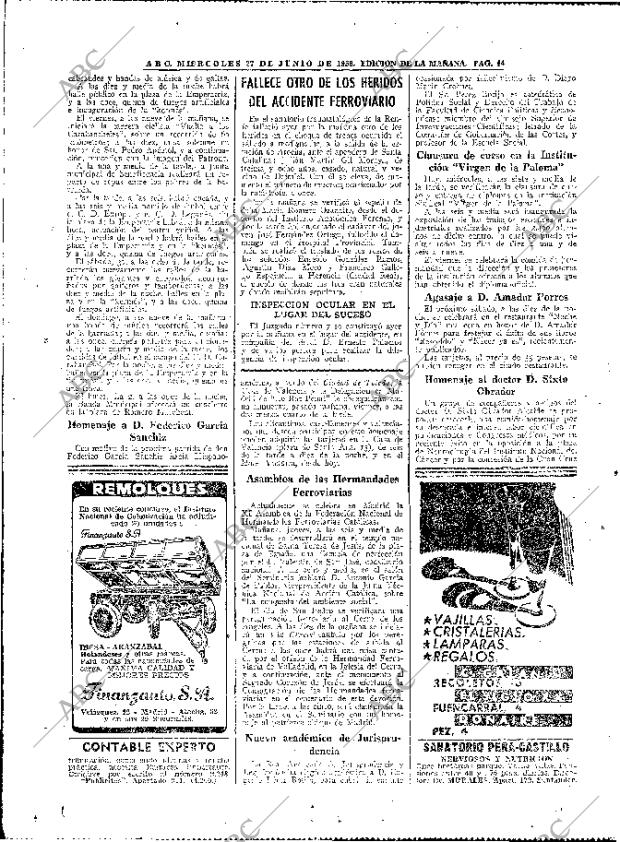 ABC MADRID 27-06-1956 página 40