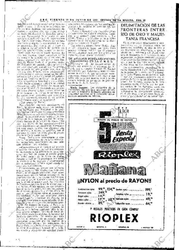 ABC MADRID 29-06-1956 página 23