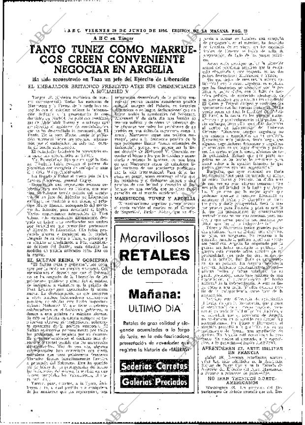 ABC MADRID 29-06-1956 página 27