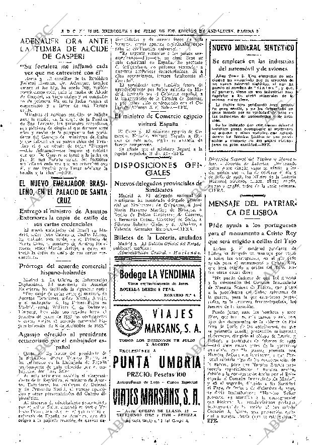 ABC SEVILLA 04-07-1956 página 9