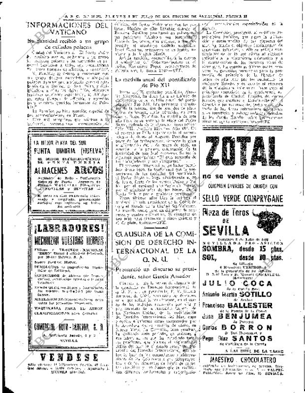 ABC SEVILLA 05-07-1956 página 12