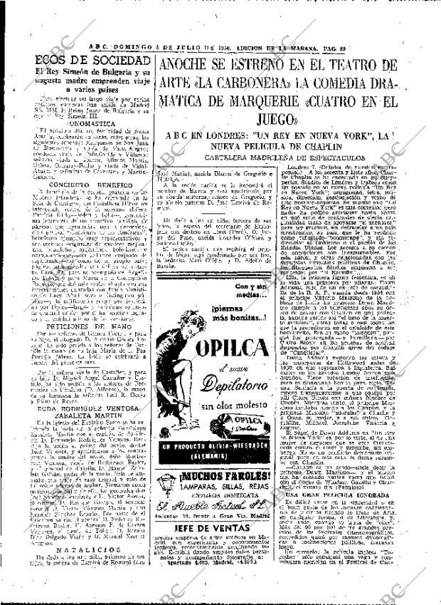 ABC MADRID 08-07-1956 página 89
