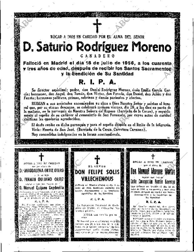 ABC SEVILLA 19-07-1956 página 28