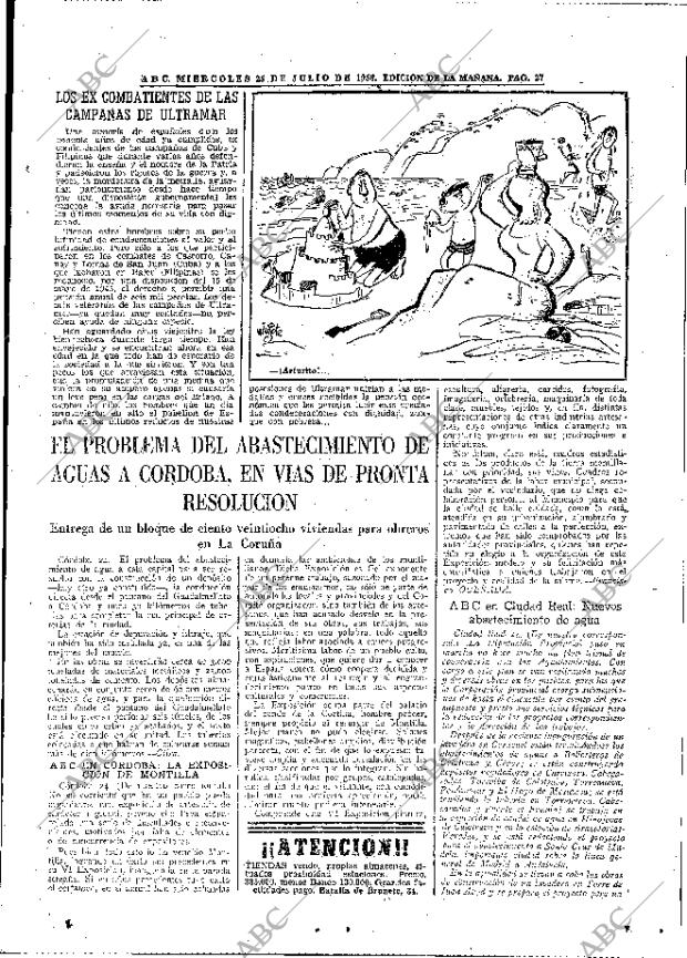 ABC MADRID 25-07-1956 página 27