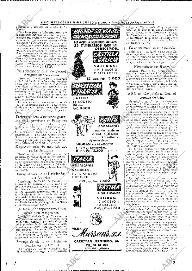 ABC MADRID 25-07-1956 página 28