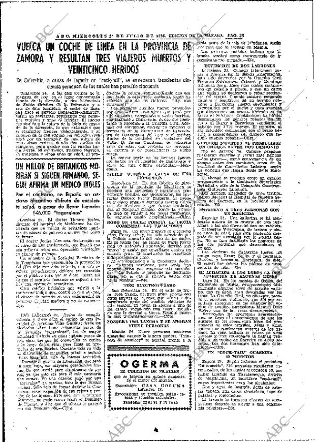 ABC MADRID 25-07-1956 página 36