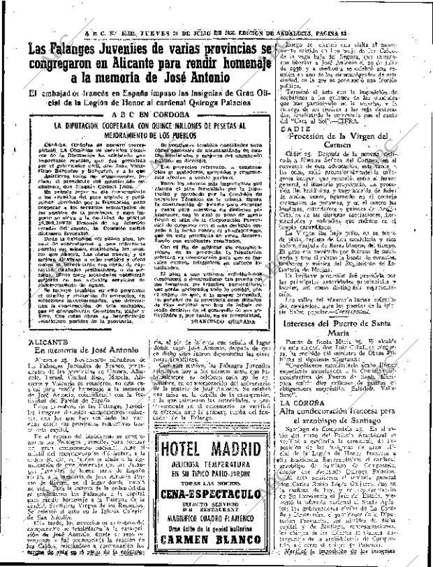 ABC SEVILLA 26-07-1956 página 23