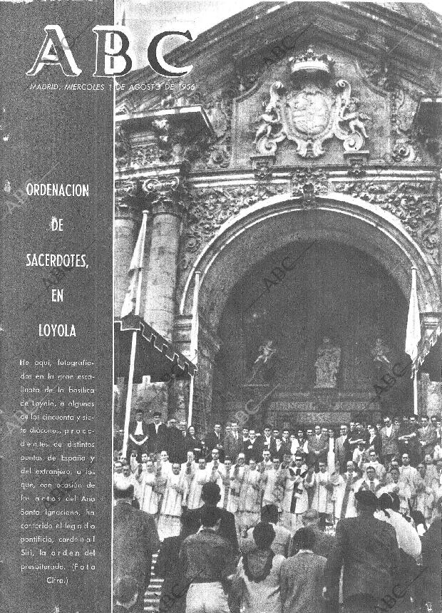 ABC MADRID 01-08-1956 página 1