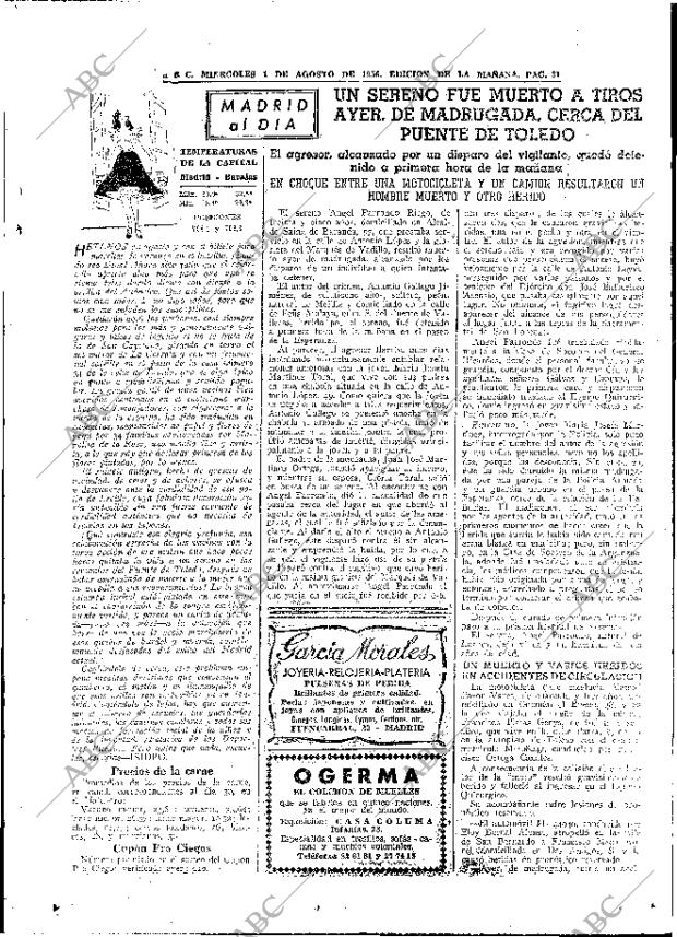 ABC MADRID 01-08-1956 página 31