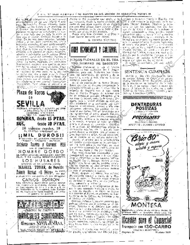 ABC SEVILLA 04-08-1956 página 20