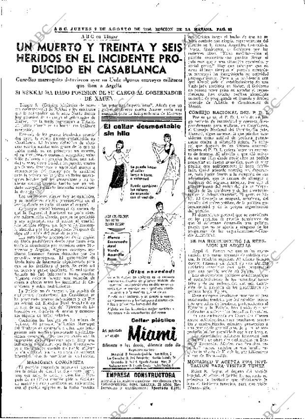 ABC MADRID 09-08-1956 página 23