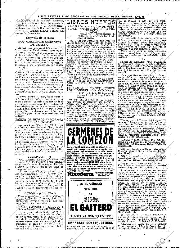 ABC MADRID 09-08-1956 página 32