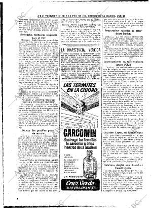 ABC MADRID 10-08-1956 página 22