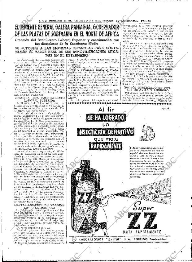 ABC MADRID 12-08-1956 página 51