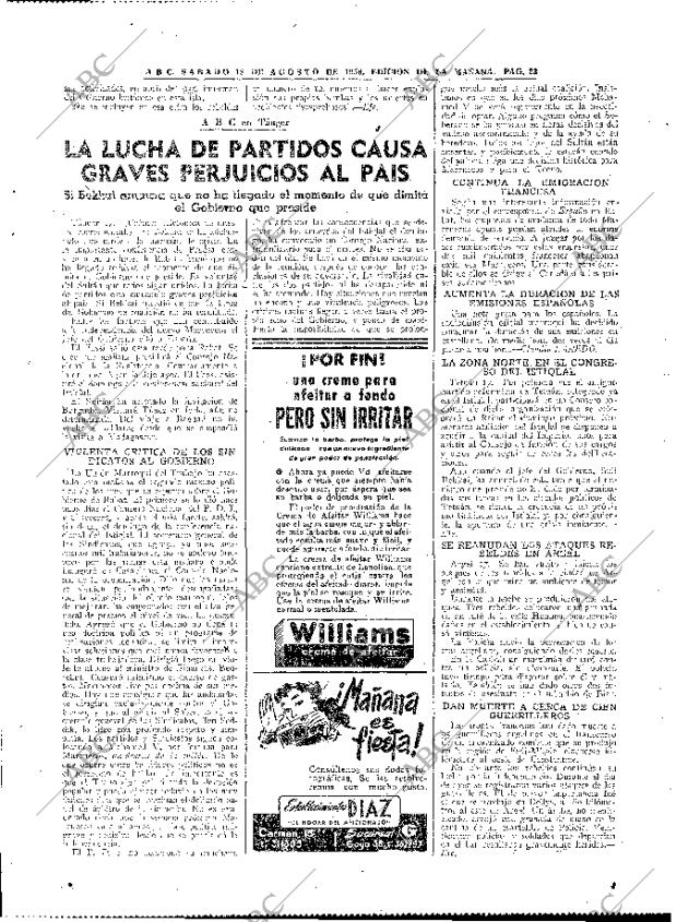 ABC MADRID 18-08-1956 página 23