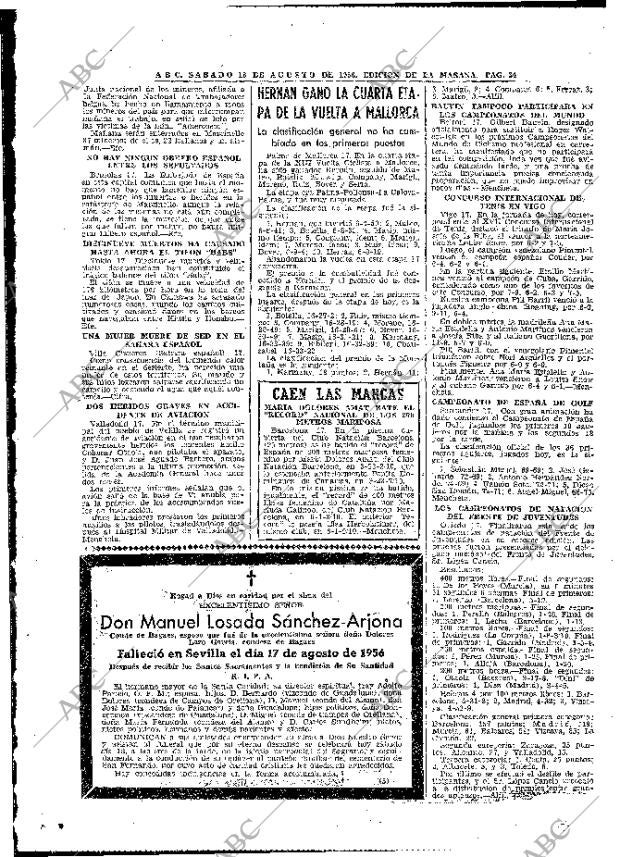 ABC MADRID 18-08-1956 página 34