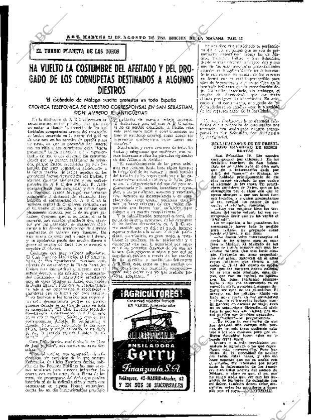 ABC MADRID 21-08-1956 página 25