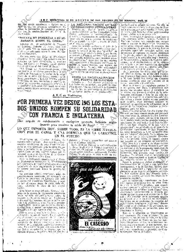 ABC MADRID 22-08-1956 página 18