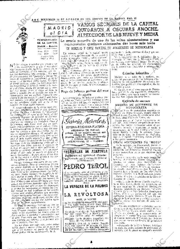 ABC MADRID 22-08-1956 página 27