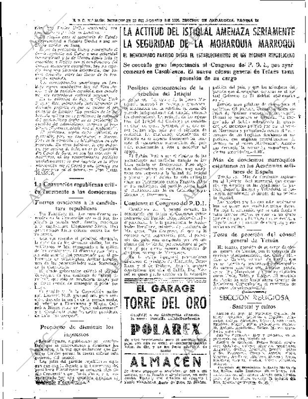 ABC SEVILLA 22-08-1956 página 12