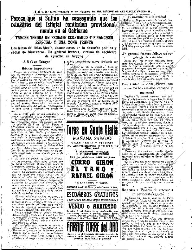ABC SEVILLA 24-08-1956 página 13
